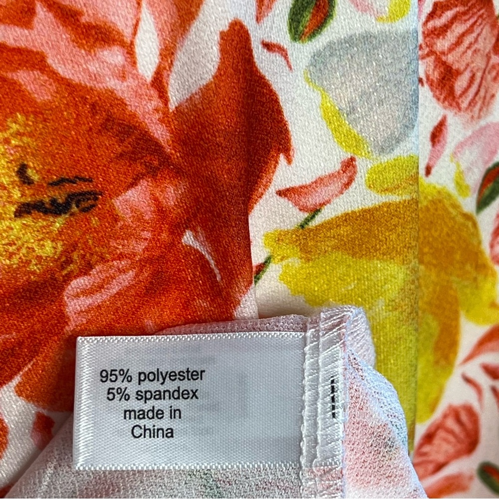 Lane Bryant multi color floral tank top women’s plus Sz. 22/24 - Picture 4 of 6